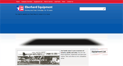 Desktop Screenshot of eberhardequipment.com